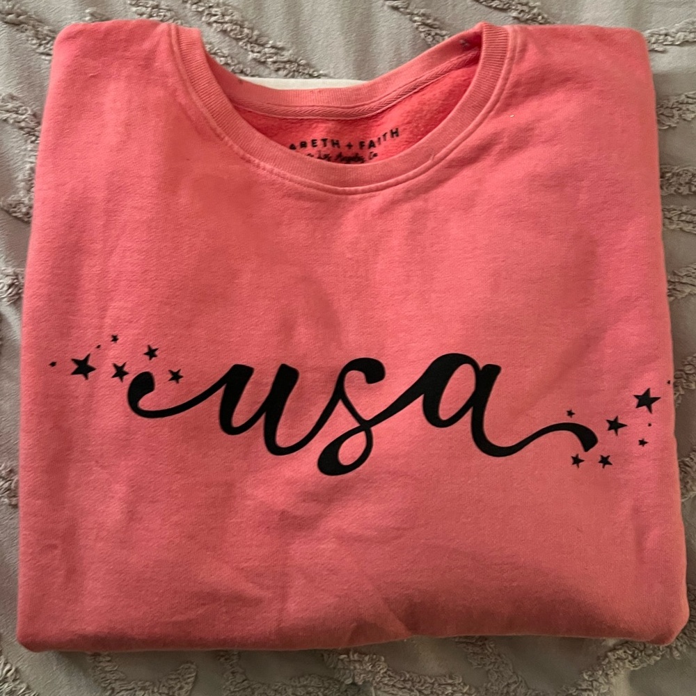USA two toned Sweatshirt